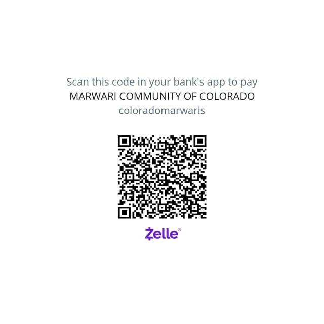 Zelle Payment QR Code